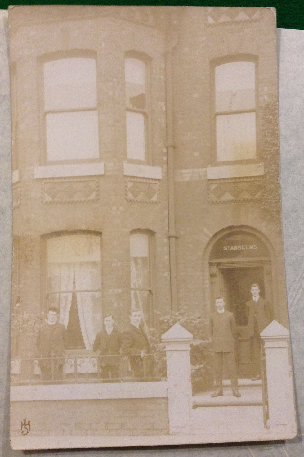 The old house at Newton Heath, the first site of St Anselm Hall under the first Warden, Rev. Allworthy