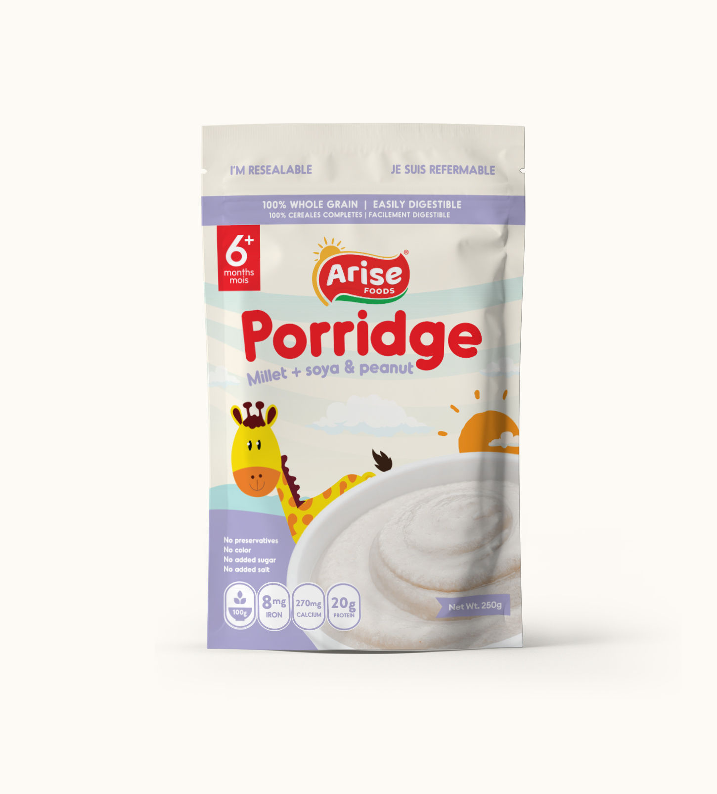 Arise Millet, Soya & Peanut Porridge