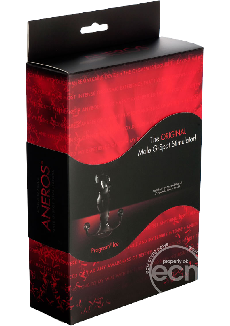 Progasm Ice Male G-Spot Stimulator - Clear