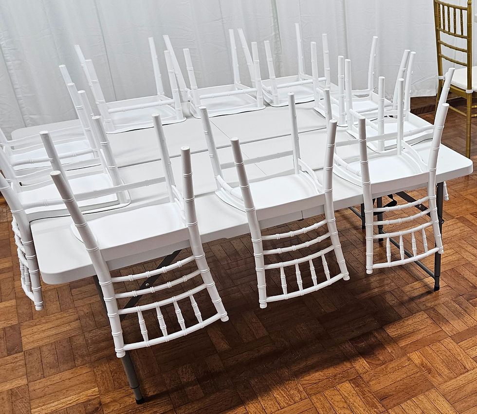 Toddlers' Chairs and Tables available