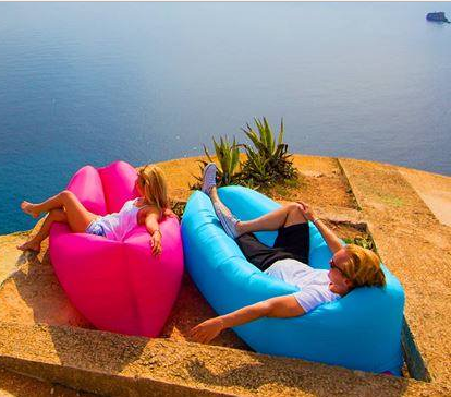 Puff Bag Inflable para aire libre