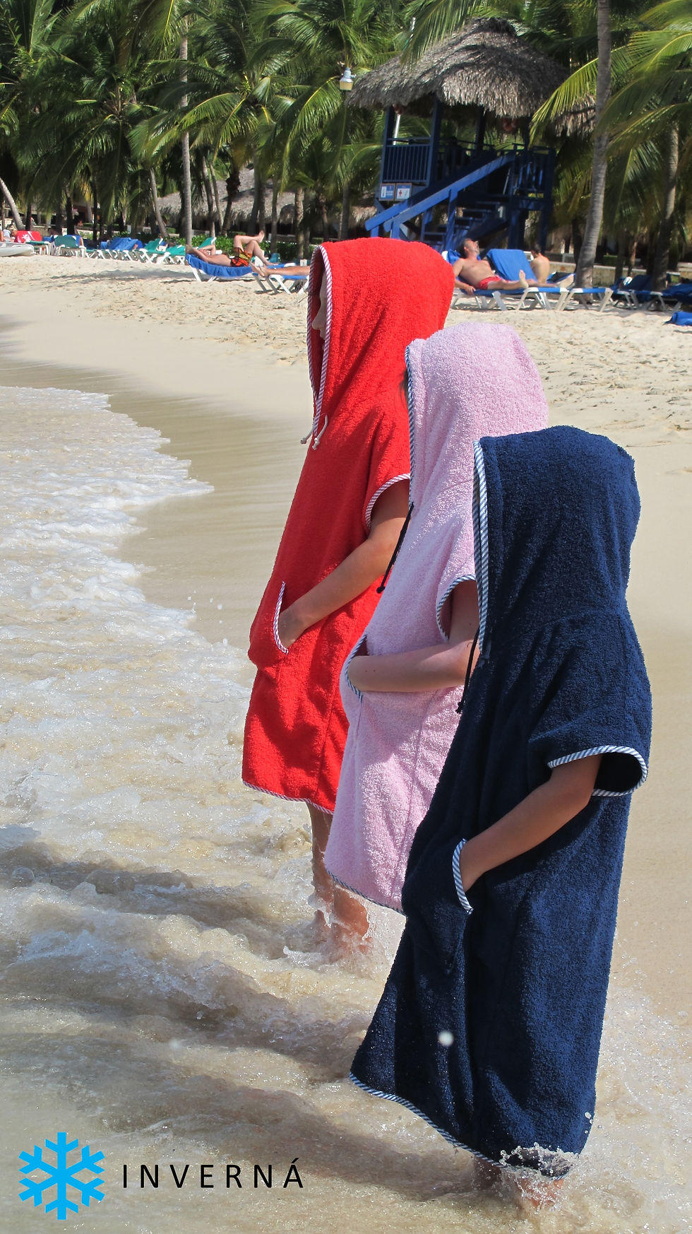 Miniatura: Ponchos Cambiadores NIÑOS Clásicos