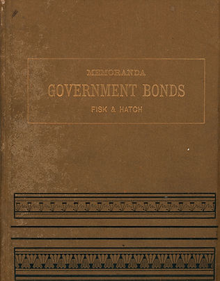 1861 Memoranda Concerning Govt Bonds (fr