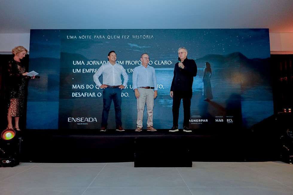 Eduardo Cruz CEO ECL Urbanismo, Marco Bortoluzzi CEO Grupo MAB, Ricardo Wagner CEO WagnerPar urbanismo