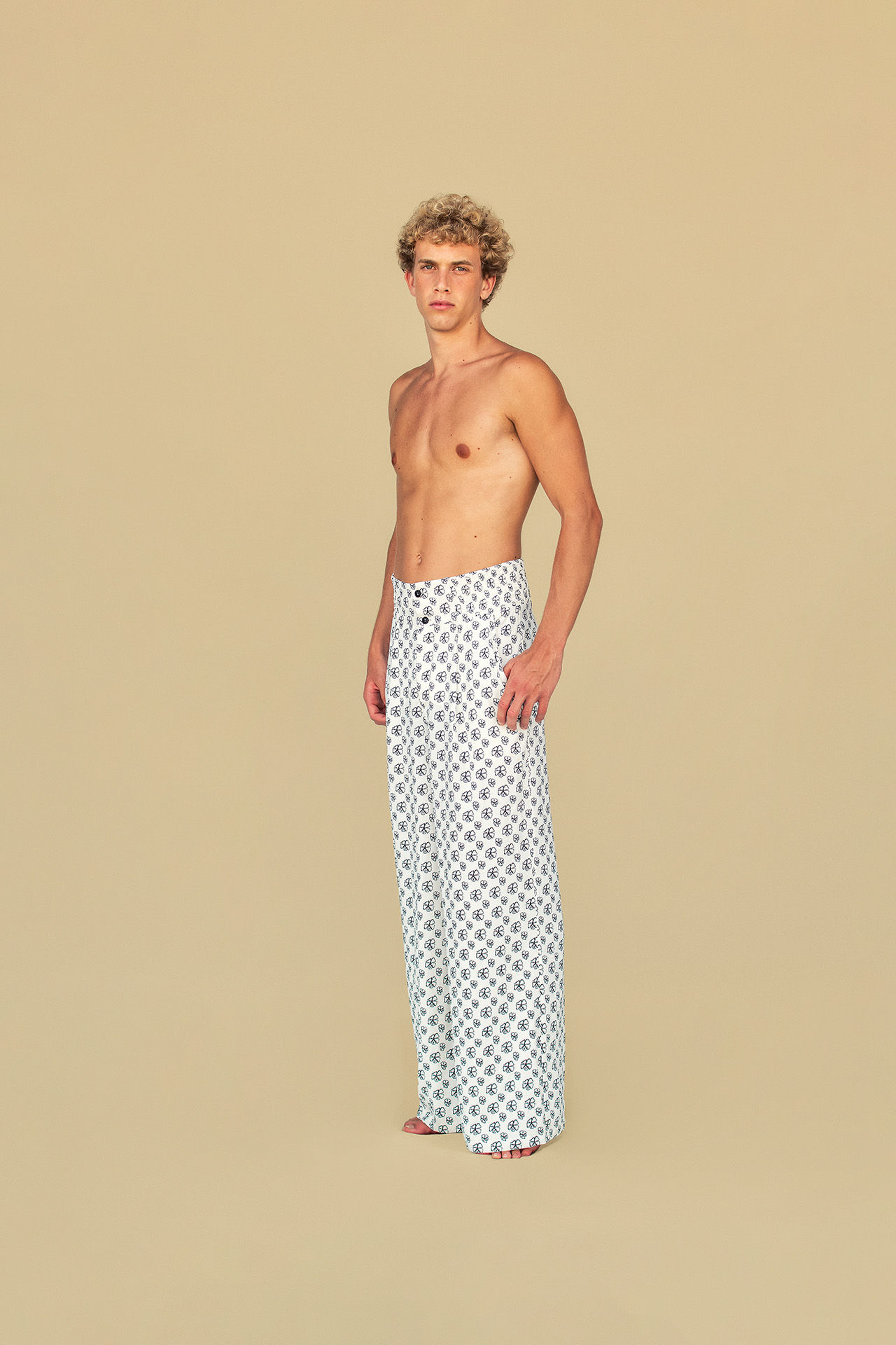 The Abstract Flowers Pants