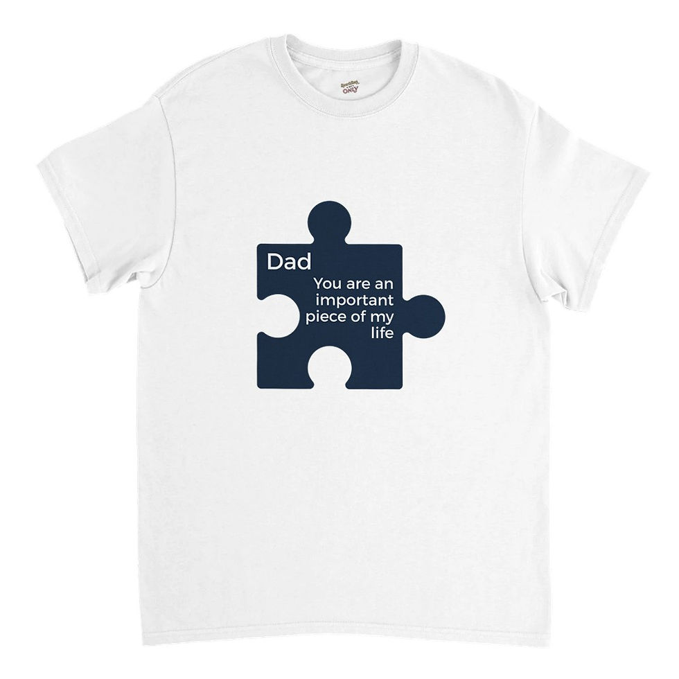 Thumbnail: Dad Heavyweight Unisex Crewneck T-shirt | Gildan® 5000