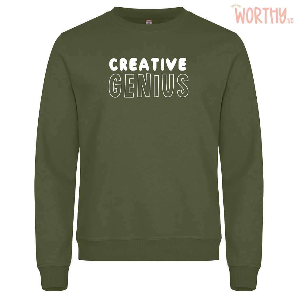 Miniatyrbilde: Creative Genius | Unisex Genser