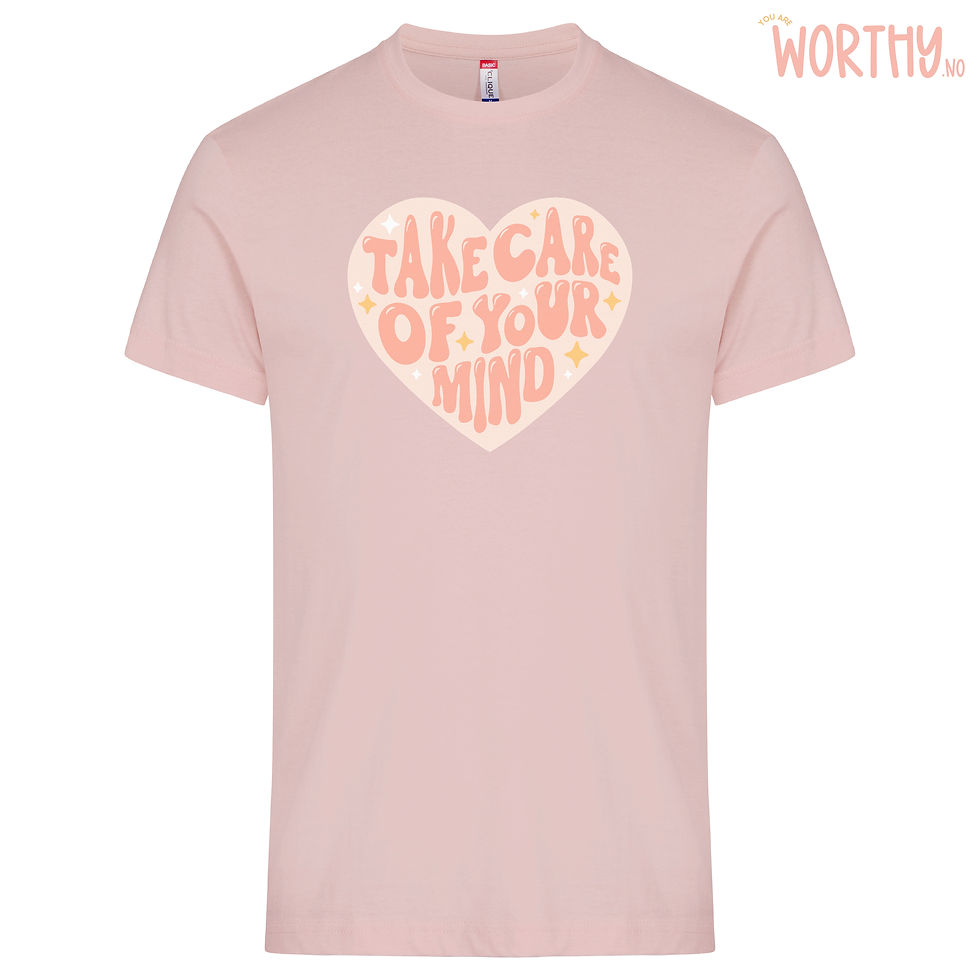 Miniatyrbilde: Take care of your mind | Unisex T-skjorte