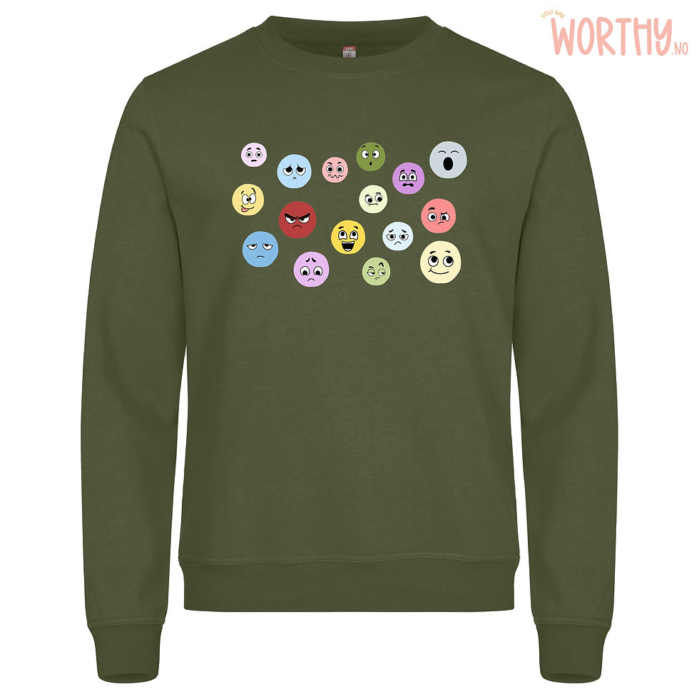 Miniatyrbilde: Følelsesvirvar | UTGÅR | Unisex Genser