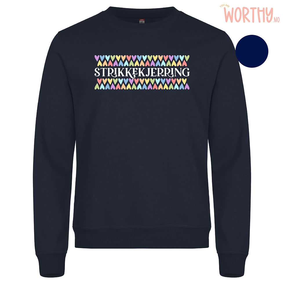 Miniatyrbilde: Strikkekjerring | Unisex Genser