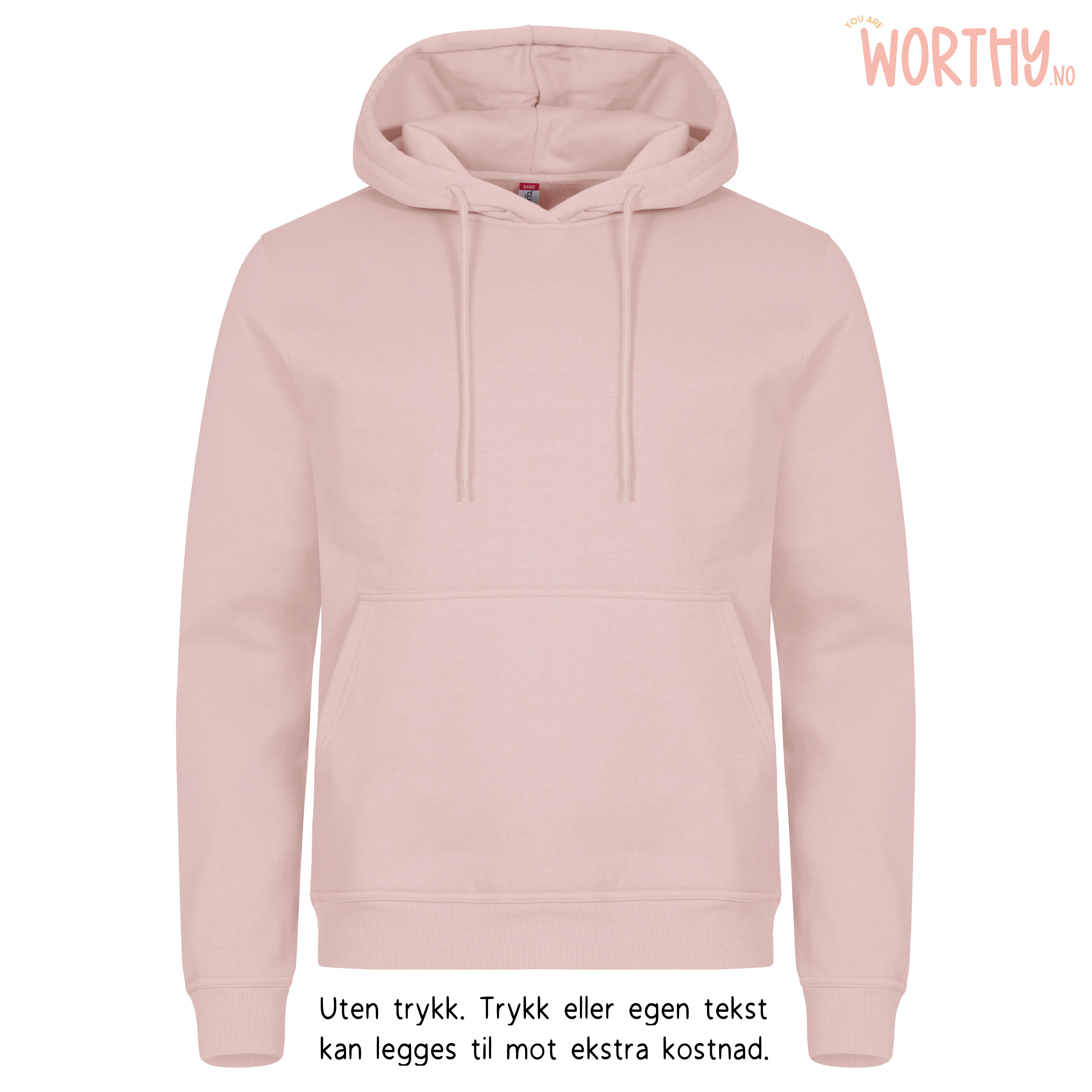 Unisex Hettegenser | Uten trykk