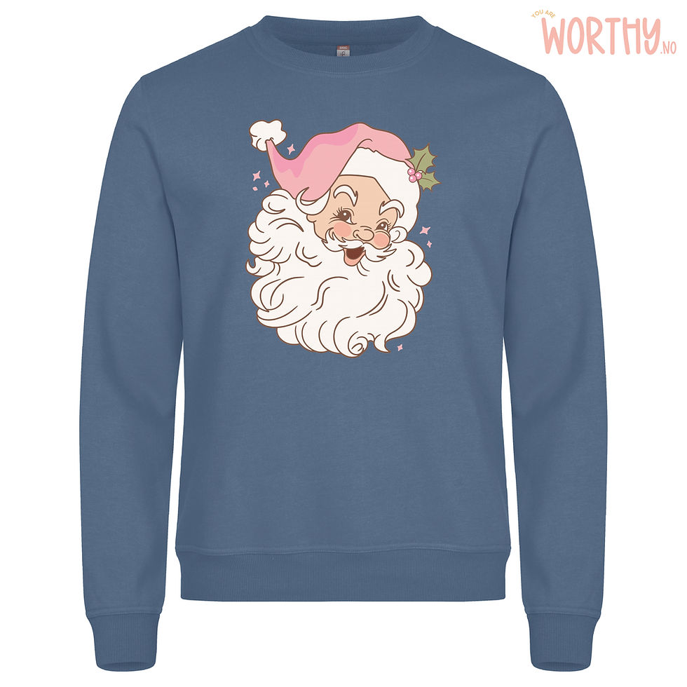Miniatyrbilde: Retro Julenisse | Unisex Genser