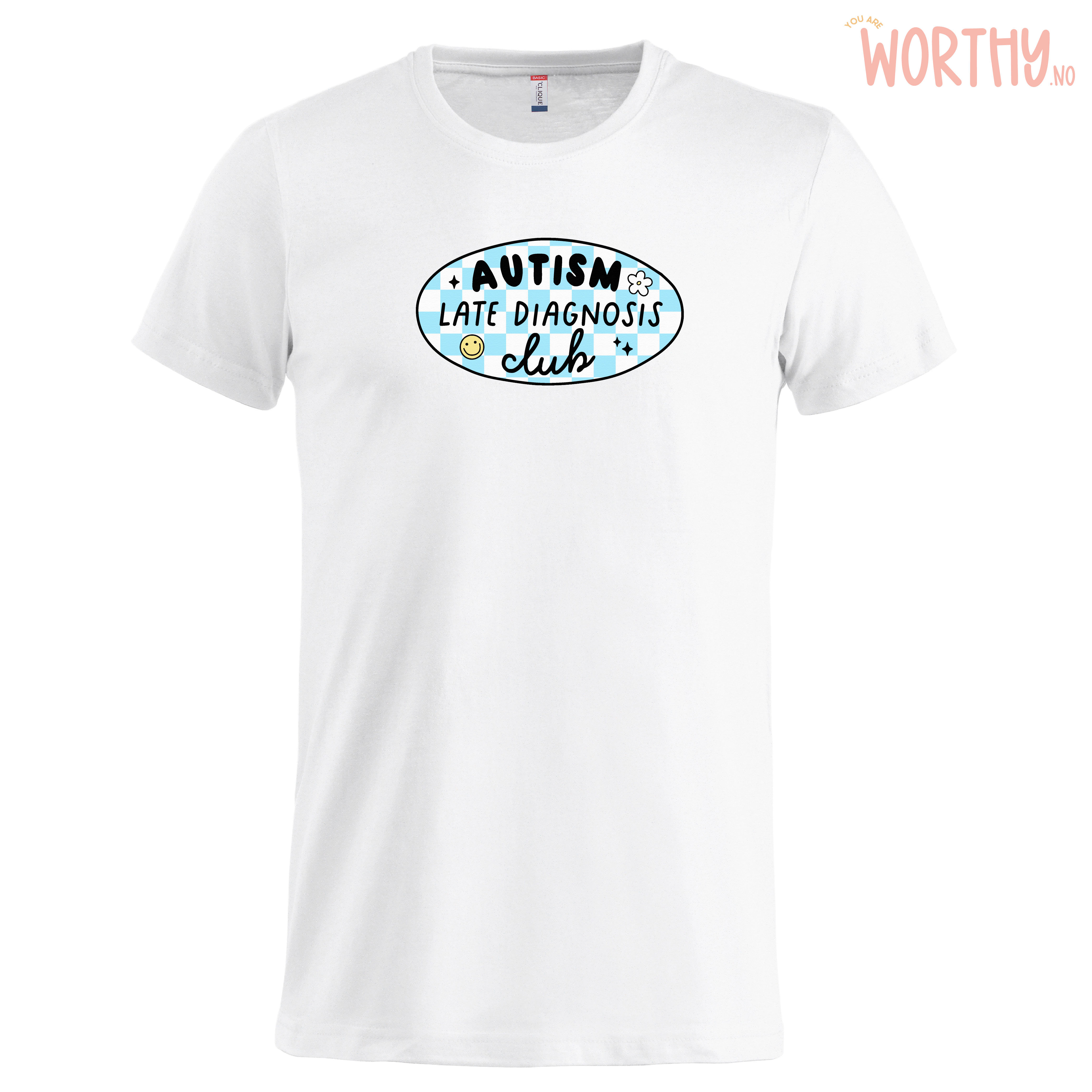 Autism late diagnosis club | Unisex T-skjorte