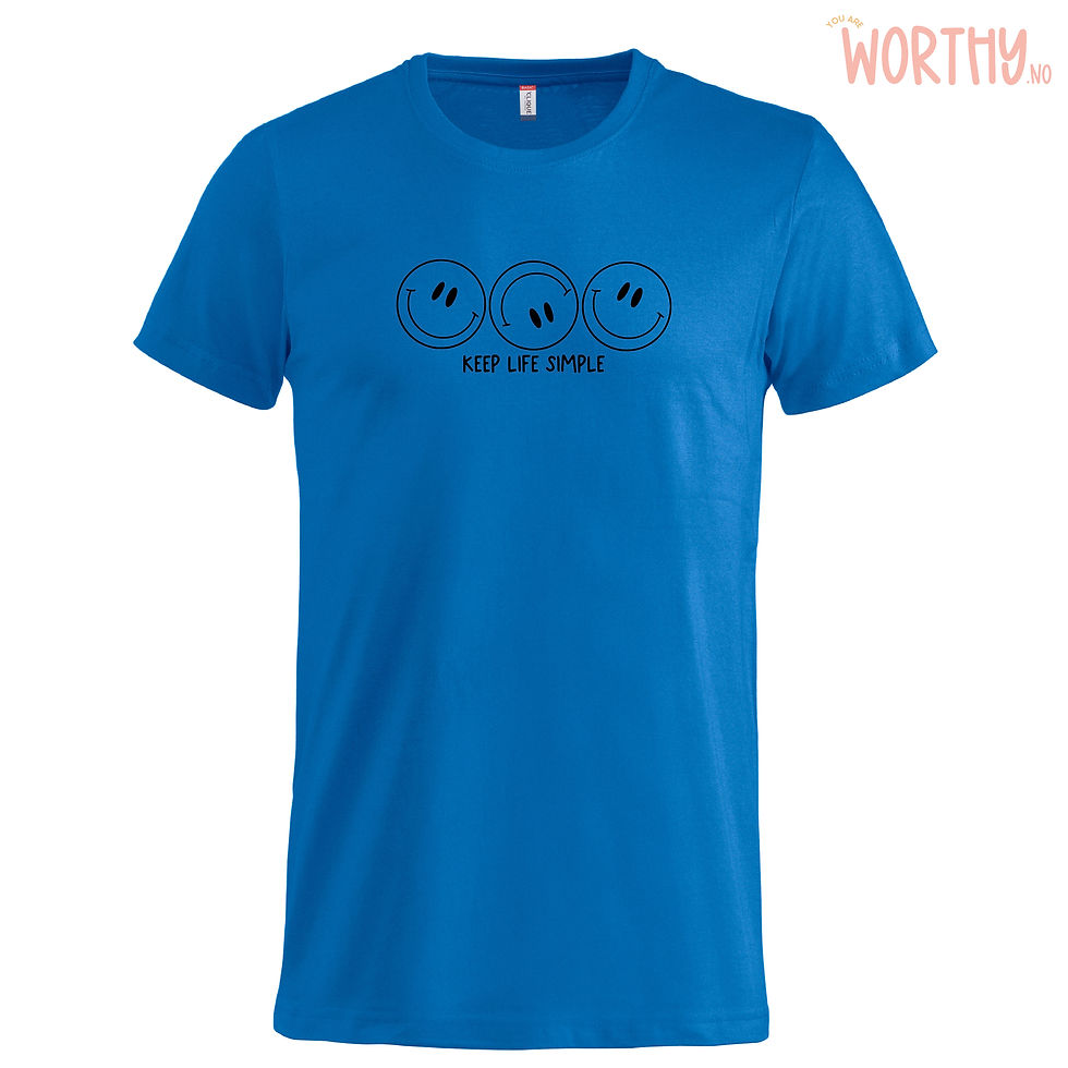 Miniatyrbilde: Keep Life Simple | Unisex T-skjorte