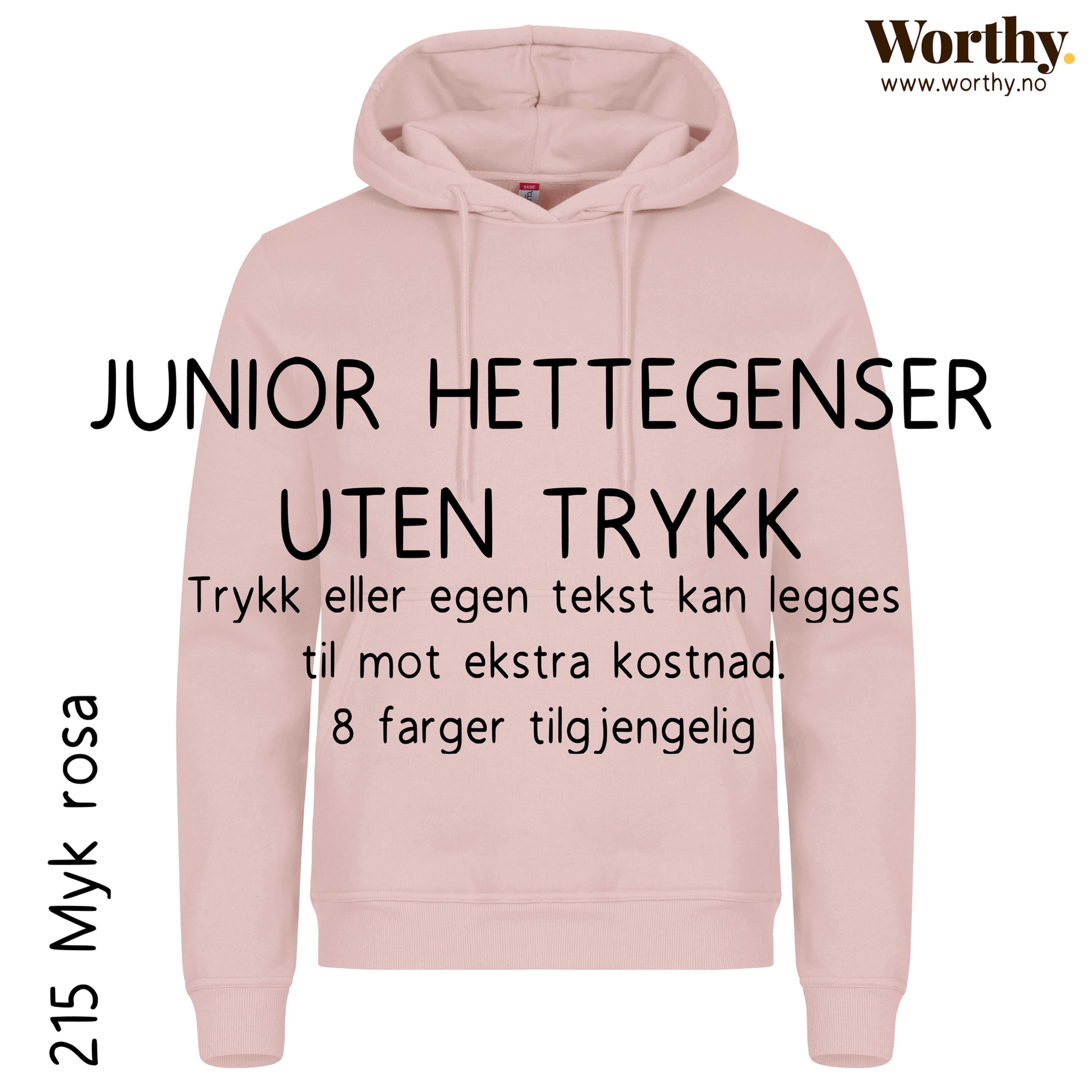 Junior Hettegenser | Uten trykk