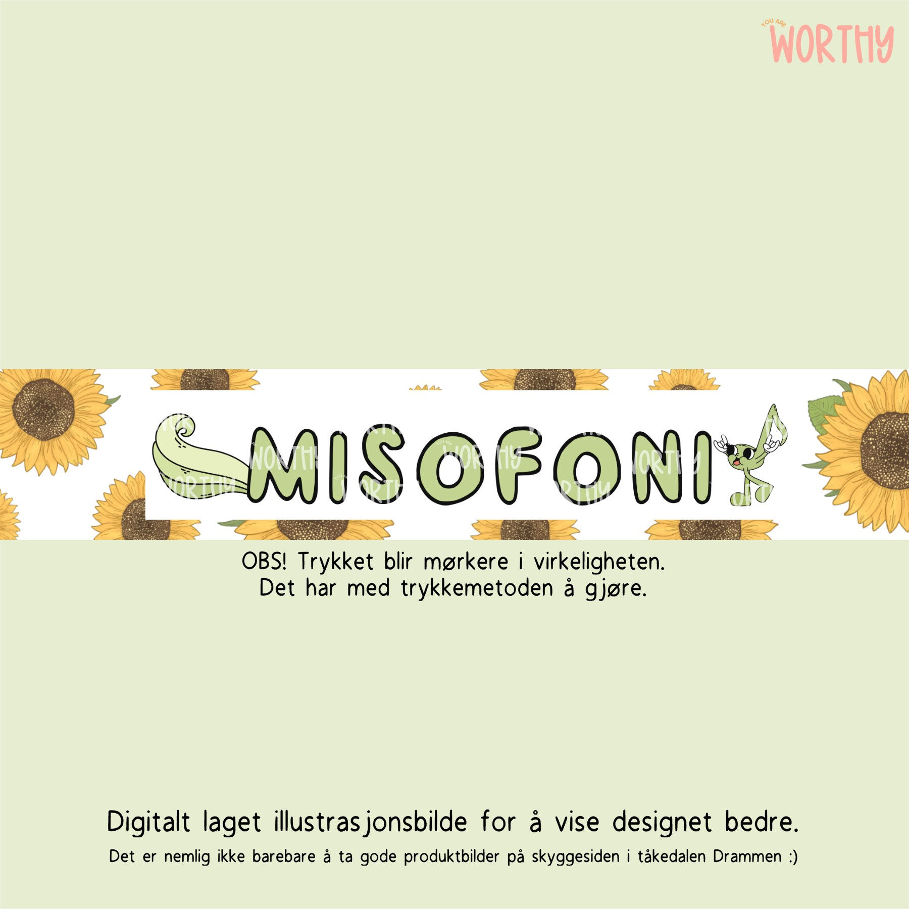 Solsikkearmbånd | Misofoni