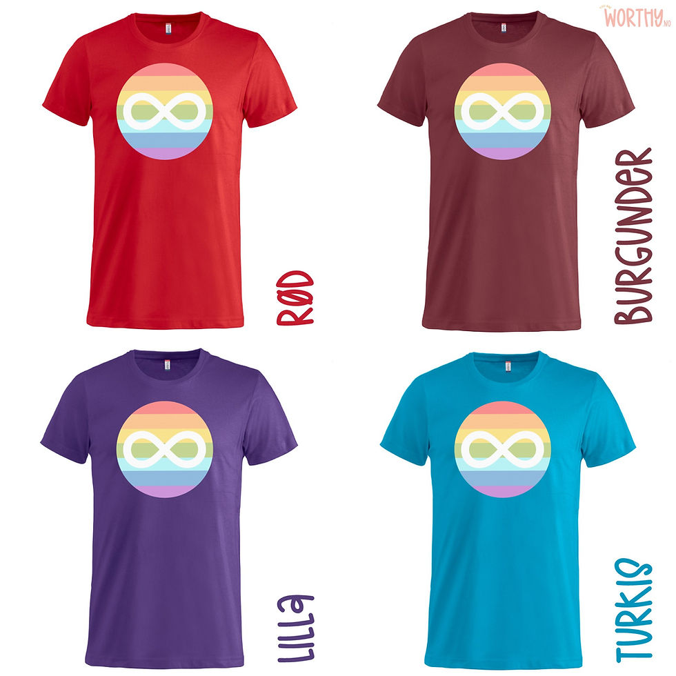 Miniatyrbilde: Rainbow circle | UTGÅR | Junior T-skjorte