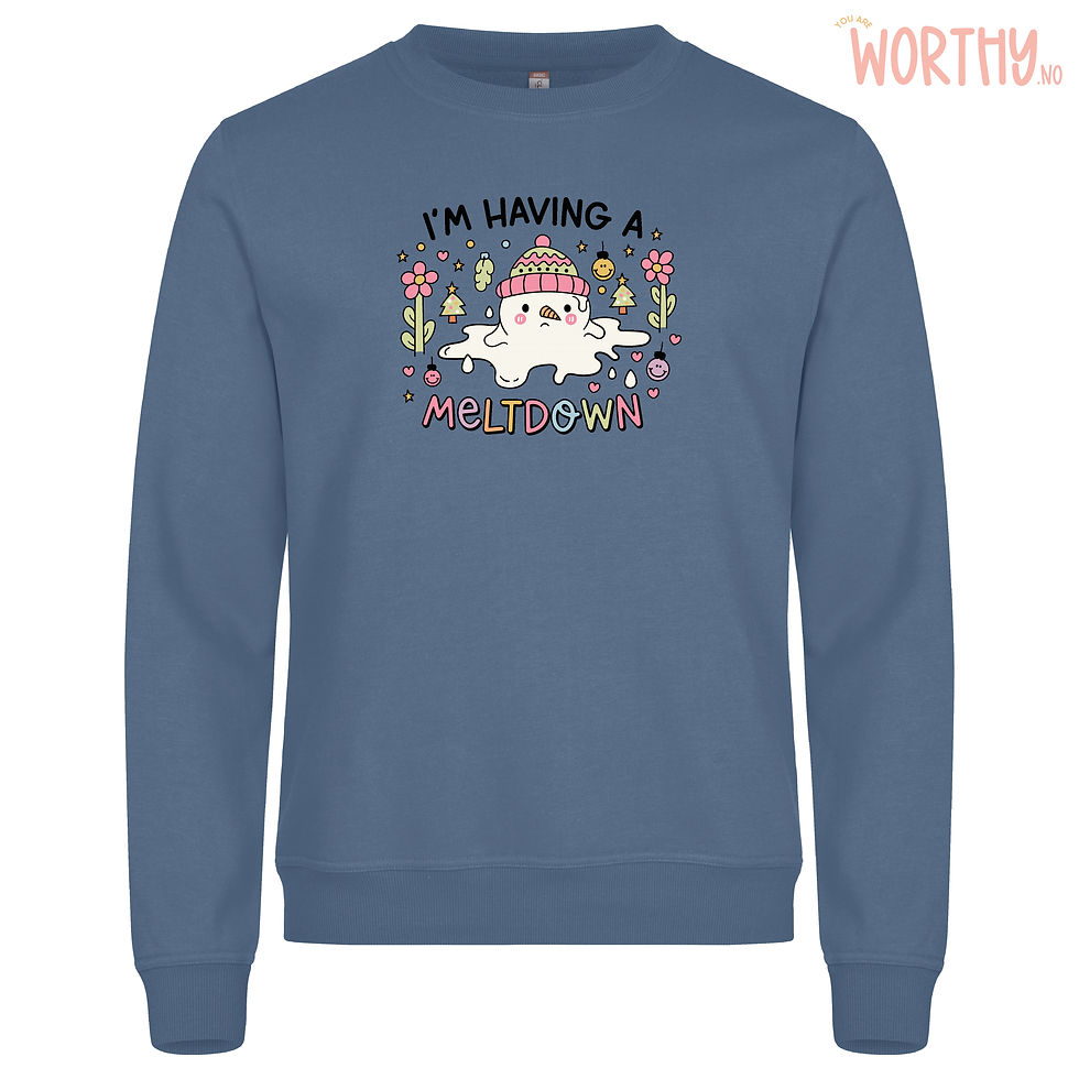 Miniatyrbilde: I'm Having A Meltdown | Unisex Genser