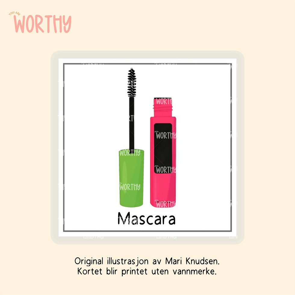 Mascara - Bildekort