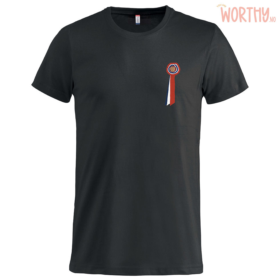 Miniatyrbilde: 17. mai sløyfe | Unisex T-skjorte