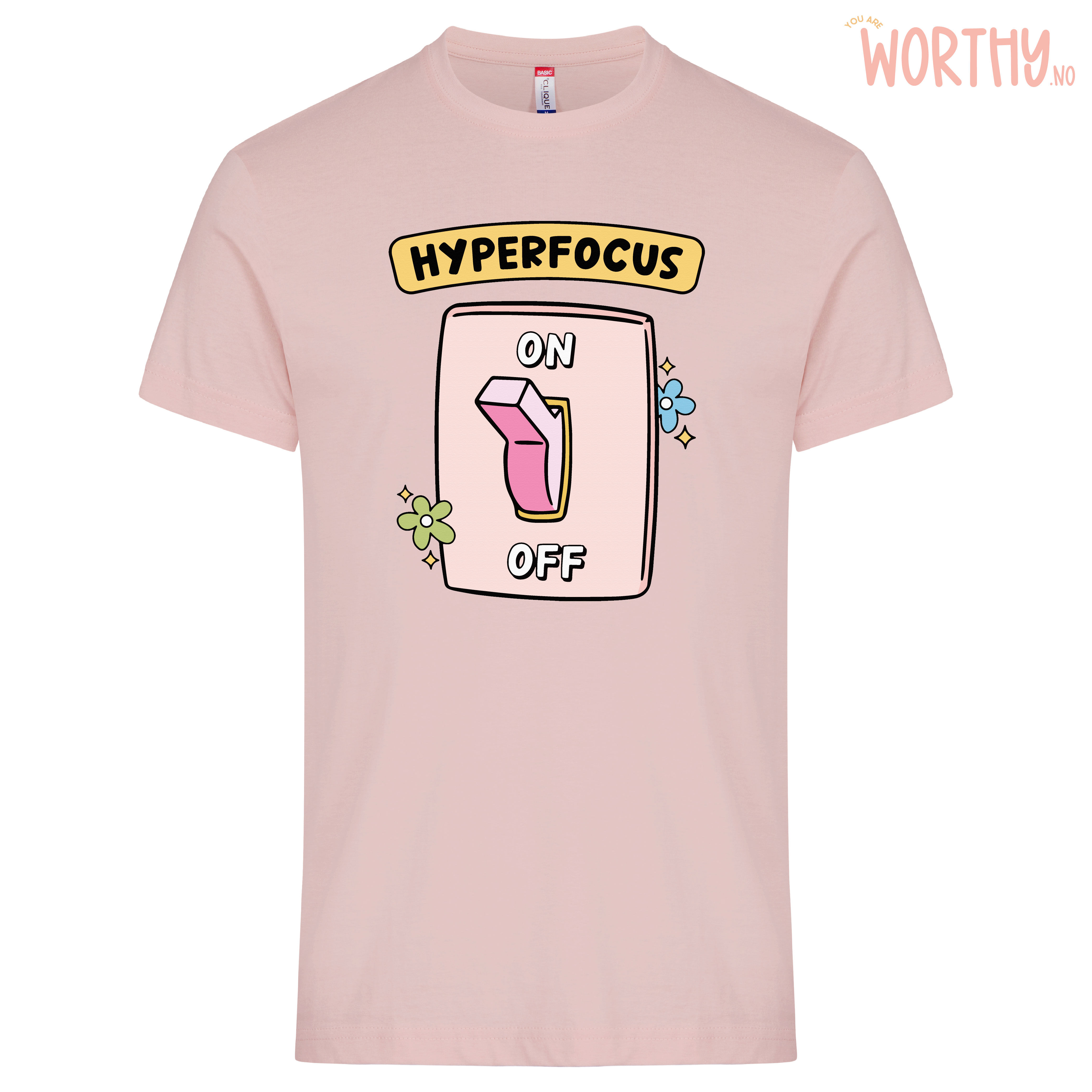 Hyperfocus on | Unisex T-skjorte