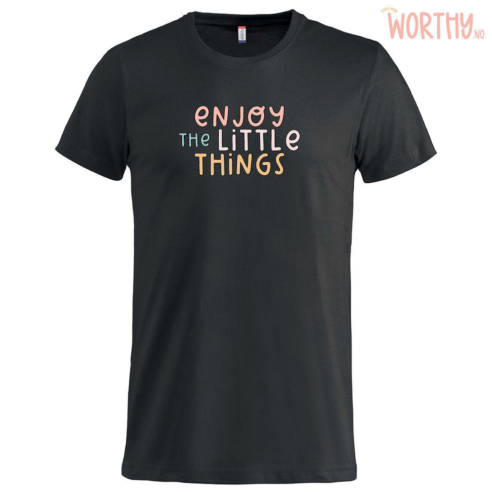 Miniatyrbilde: Enjoy the little things | Unisex T-skjorte