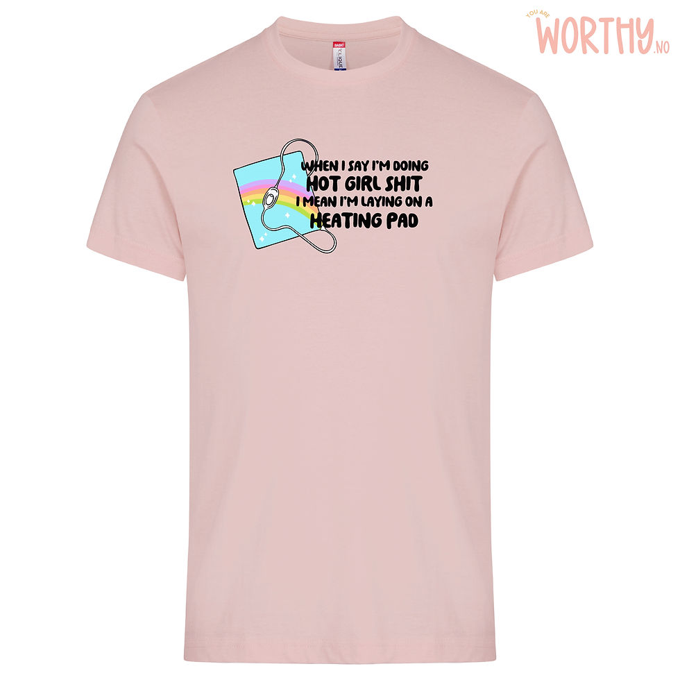 Miniatyrbilde: When I say I’m doing hot girl shit | Unisex T-skjorte