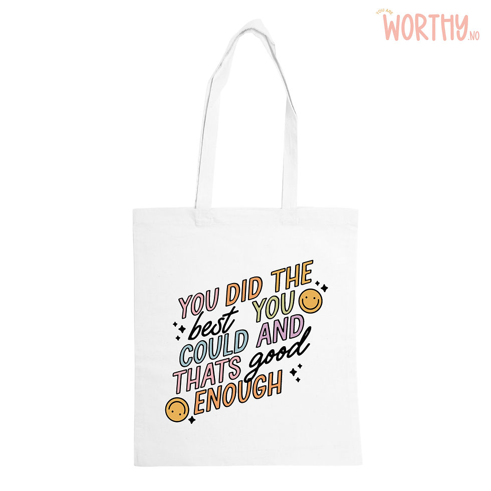 Miniatyrbilde: You did the best you could - Handlenett