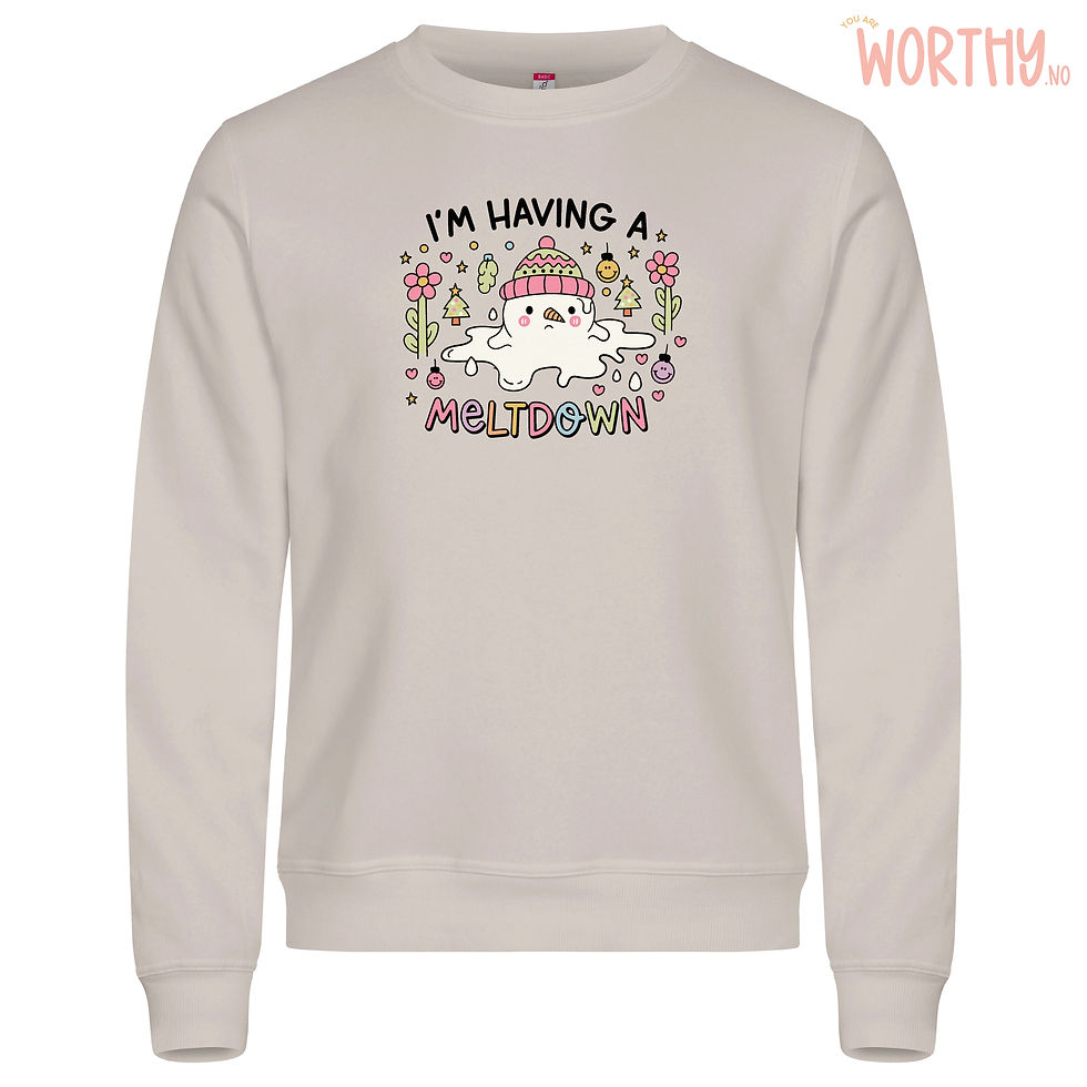 Miniatyrbilde: I'm Having A Meltdown | Unisex Genser