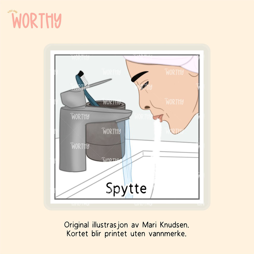 Miniatyrbilde: Spytte - Bildekort