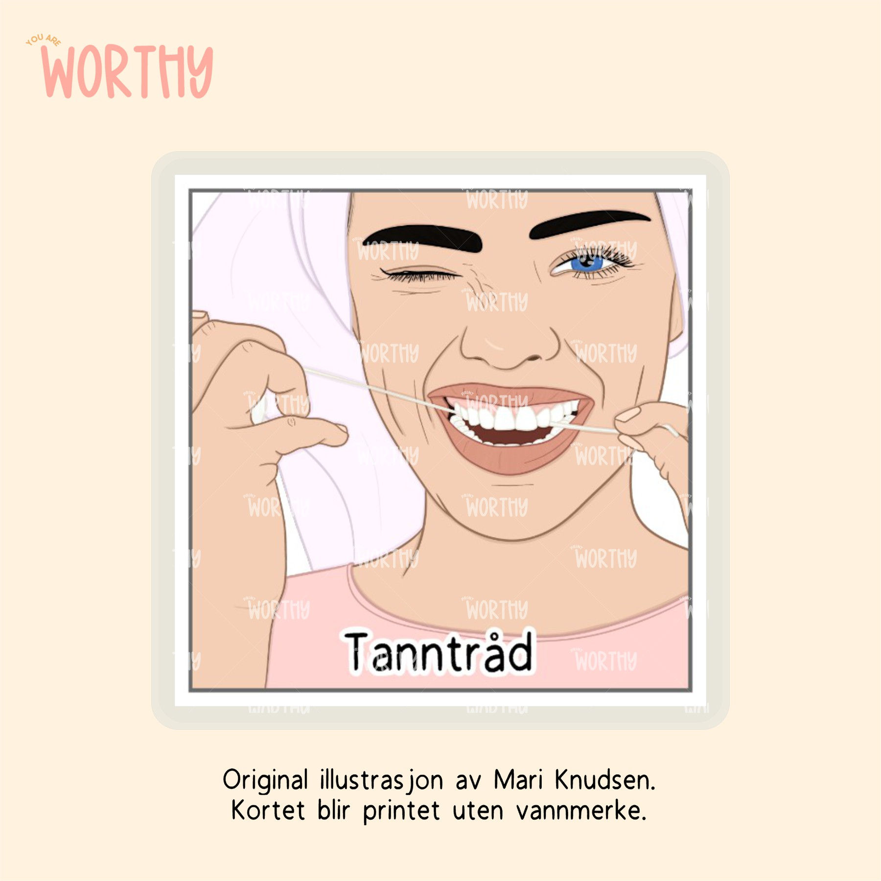 Tanntråd - Bildekort