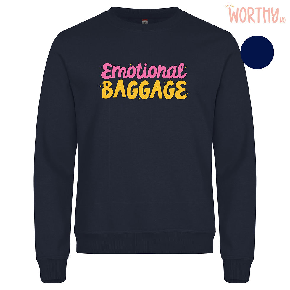 Miniatyrbilde: Emotional Baggage | Unisex Genser