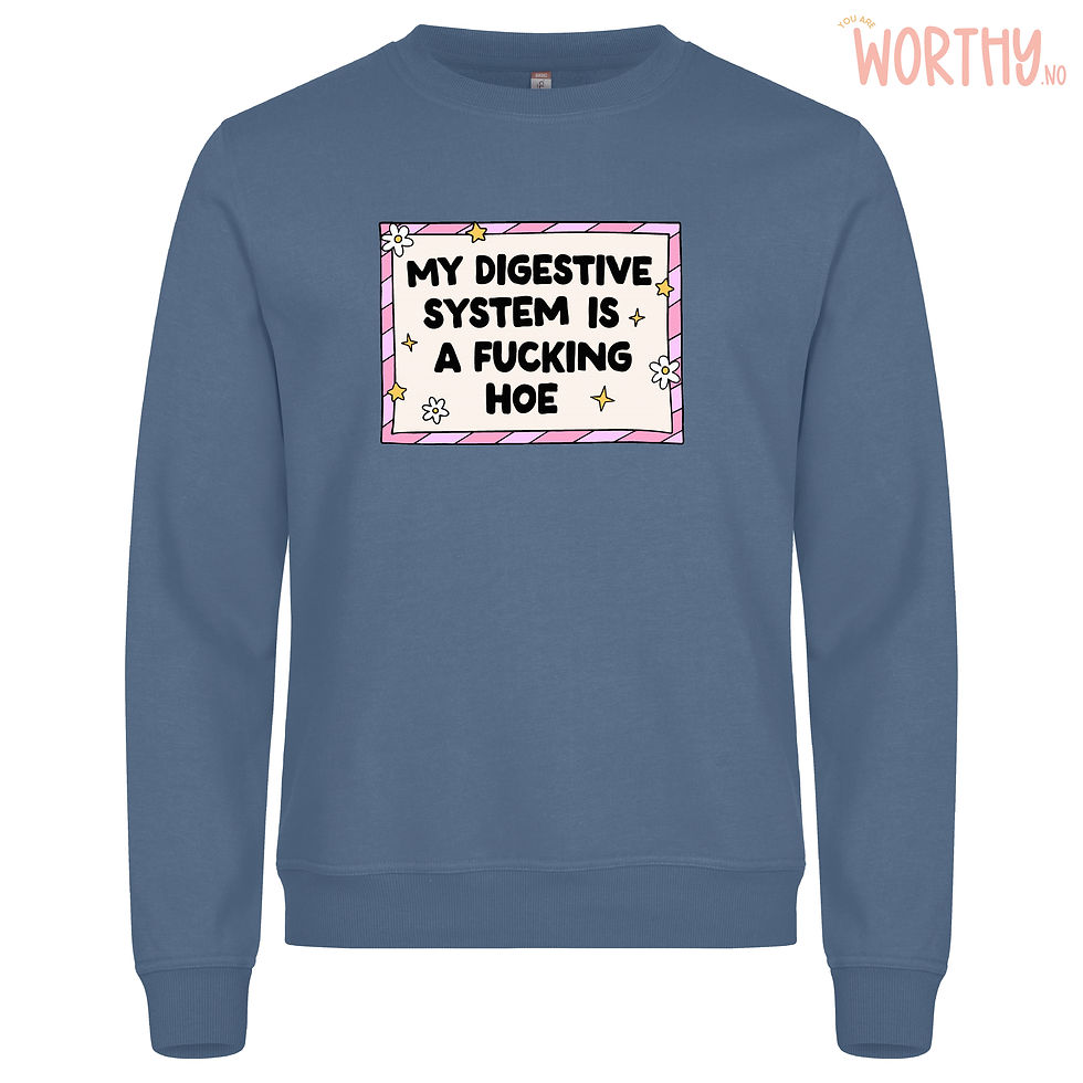 Miniatyrbilde: My digestive system is a f-ing hoe | Unisex Genser
