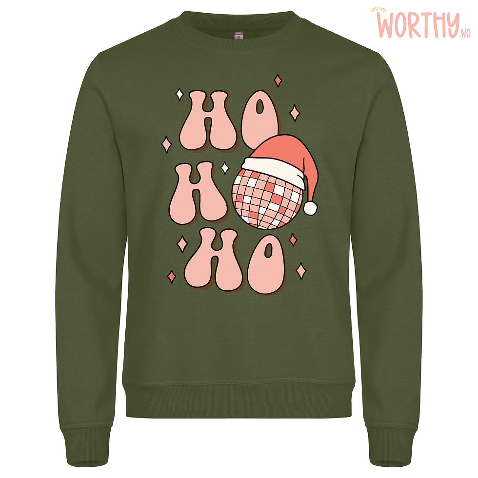 Miniatyrbilde: Ho ho ho | Unisex Genser