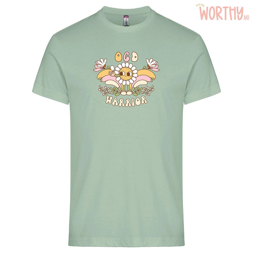Miniatyrbilde: OCD Warrior | UTGÅR | Unisex T-skjorte