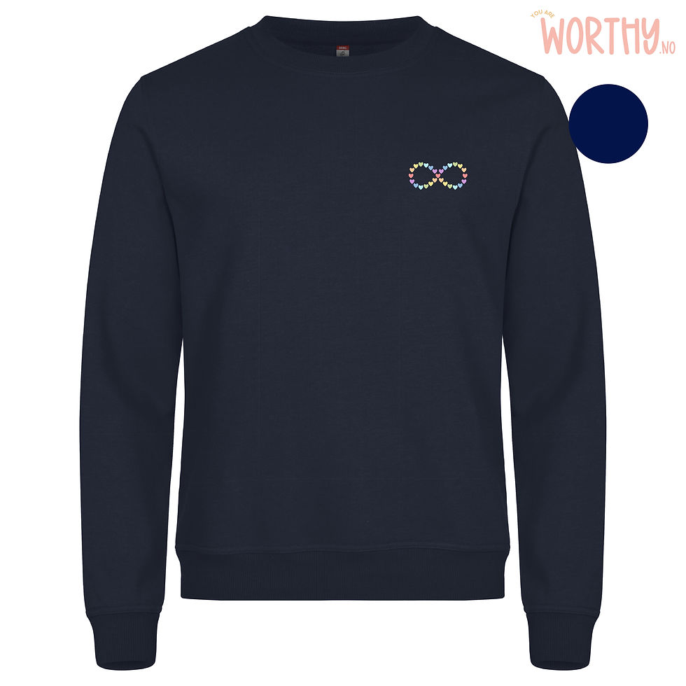 Miniatyrbilde: Infinity hjerter mini | UTGÅR | Junior Genser