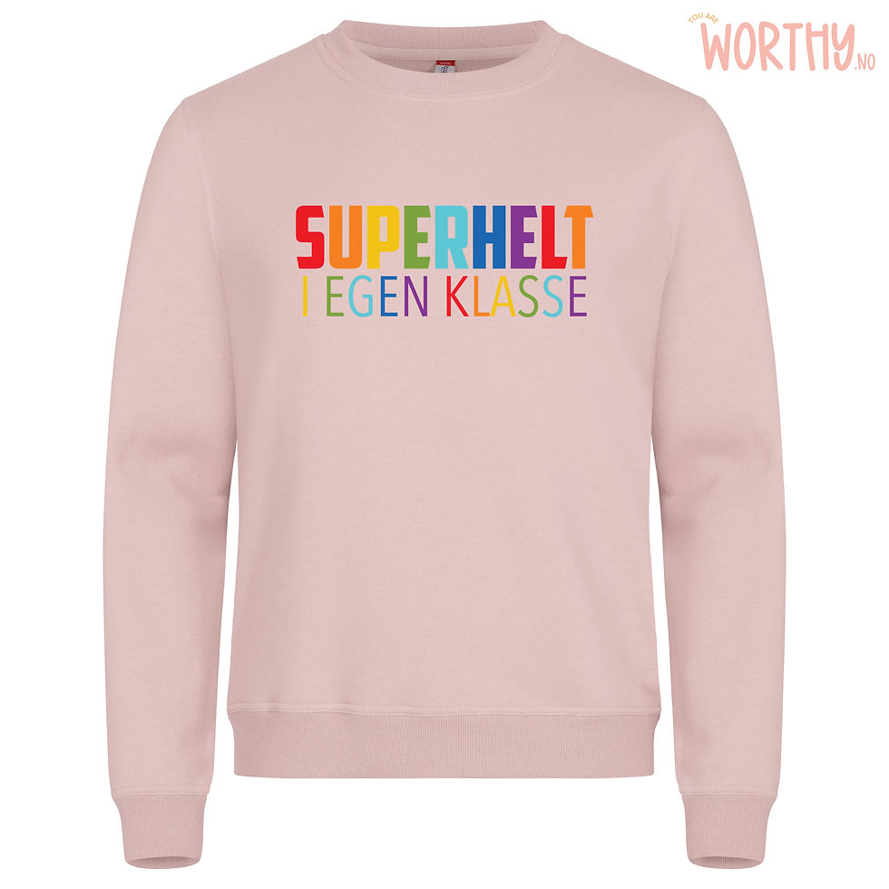 Miniatyrbilde: Superhelt i egen klasse | Autisme | UTGÅR | Unisex Genser