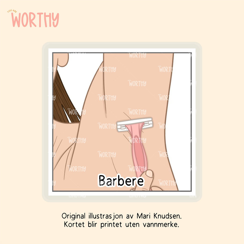 Miniatyrbilde: Barbere under armene - Bildekort