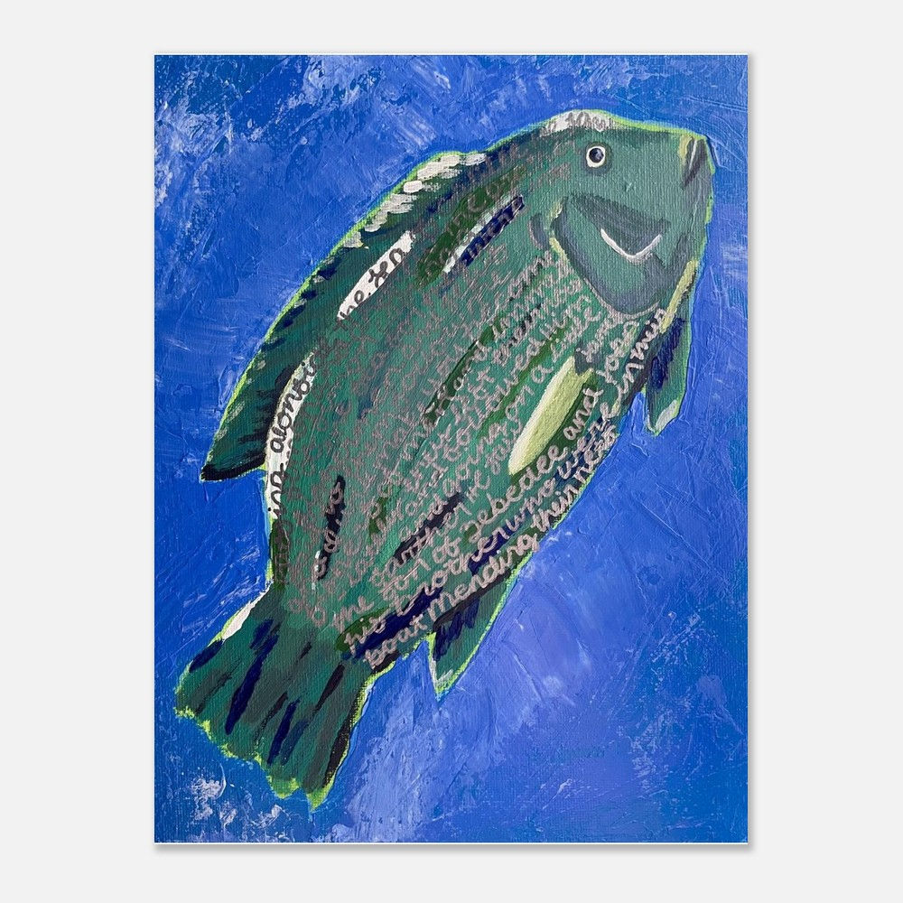 "Fishers of Men" (Acrylic) - Poster Print