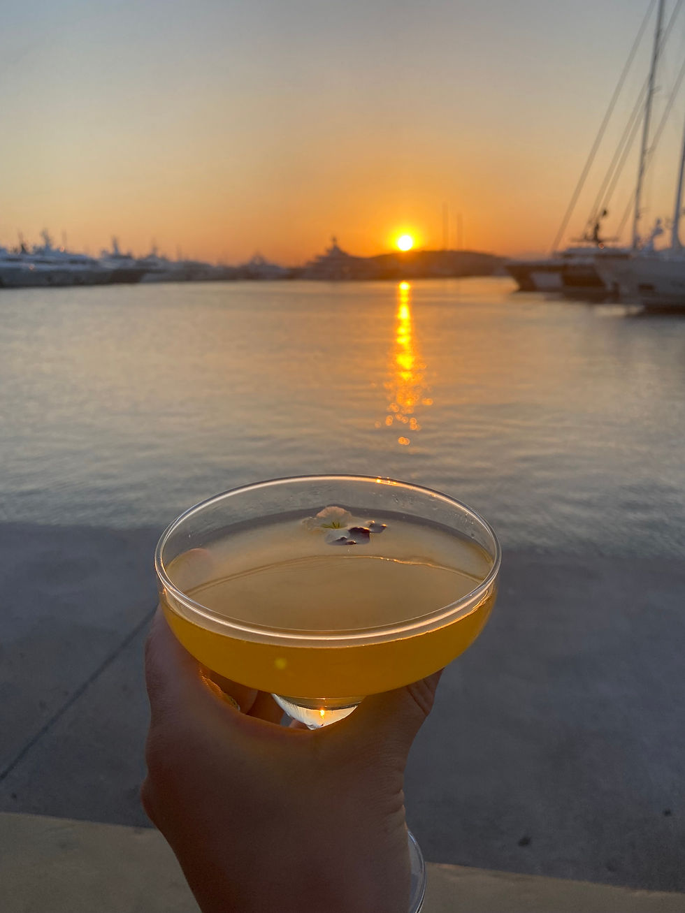 Alimos Marina, Athens, Greece cocktail hour