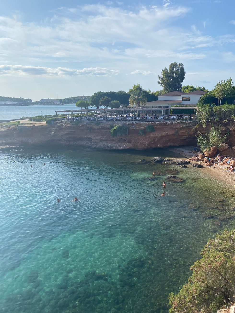 best beaches near Athens, Greece
