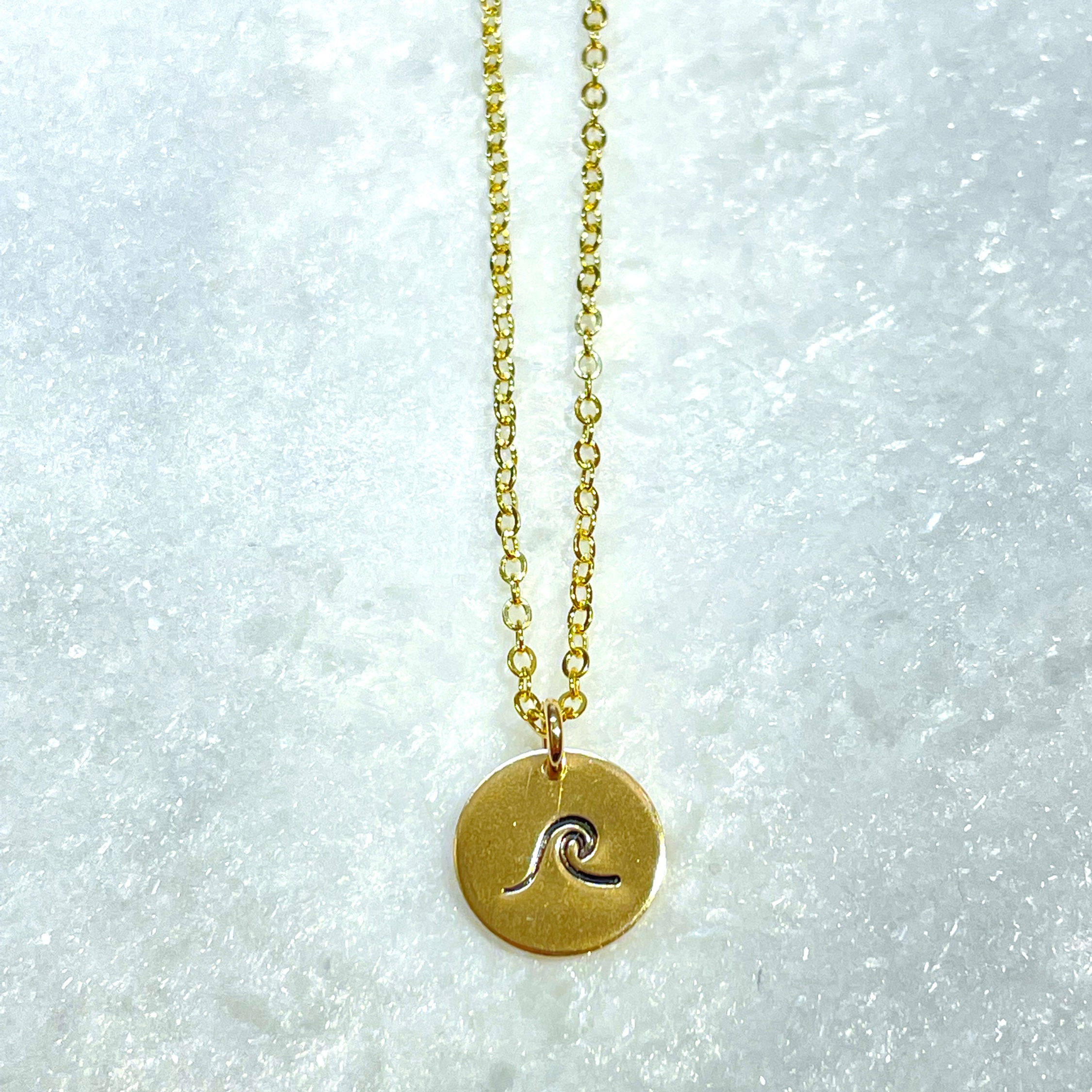 GF HS WAVE Necklace NS086-GF