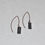 Thumbnail: Swarovski Crystal Baguette Earrings E018-RG
