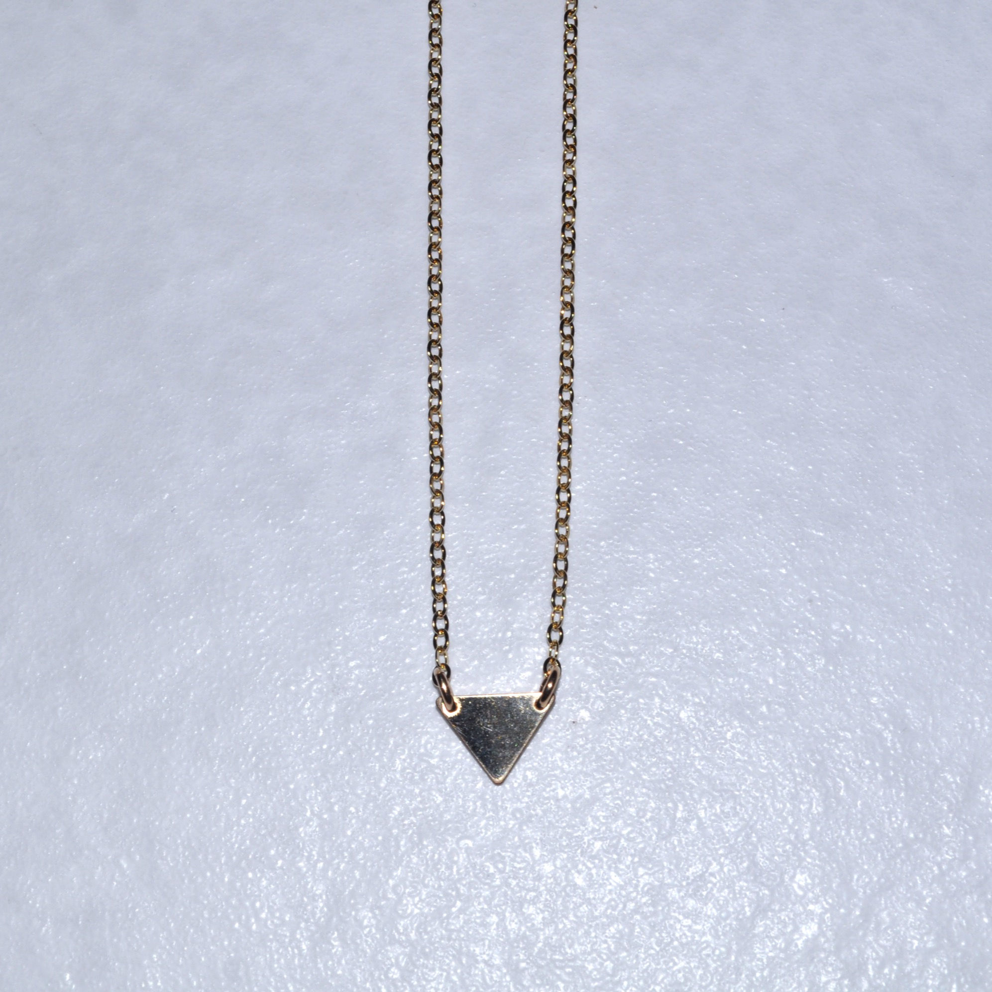 Triangle Necklace   NS019-GF