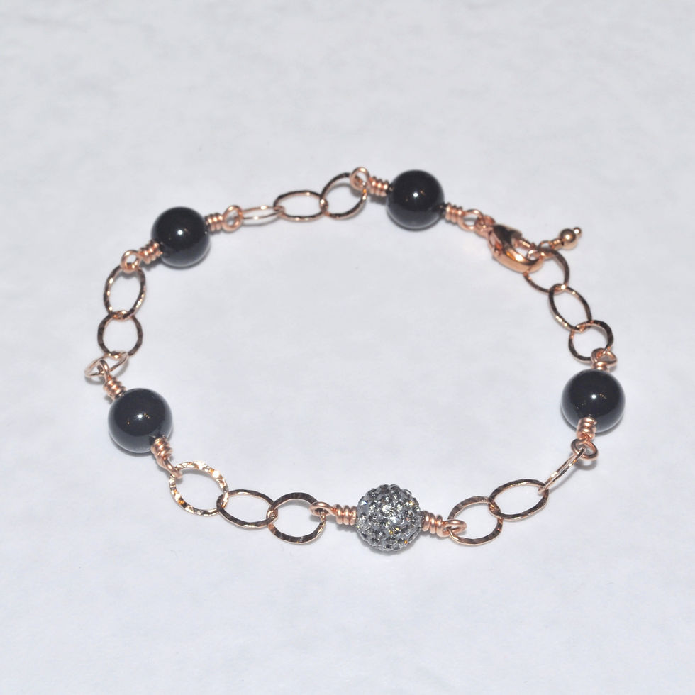 Thumbnail: Swarovski Crystal Silver Night Baguette Necklace NL012-RG