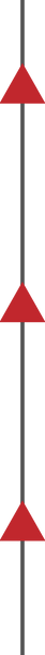 line with triangles