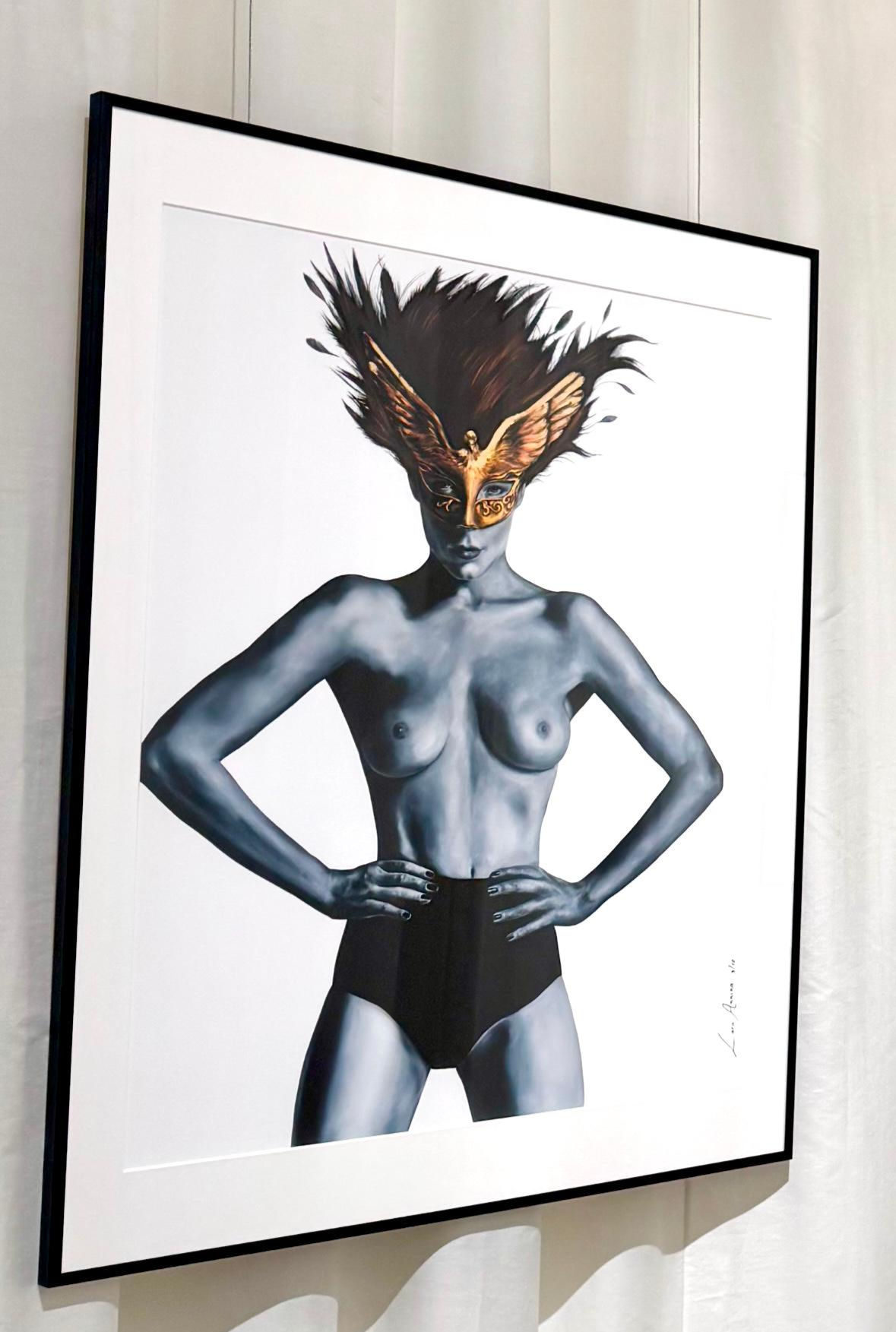 TRANSFORMED INTO NIGHT'S SECRETS - LIMITED EDITION PRINT 70 x 90 cm €1950,-