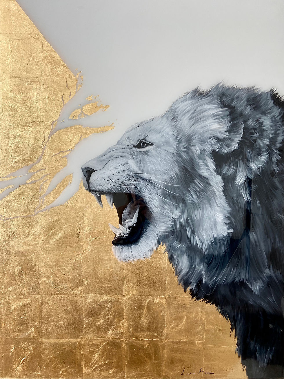 Thumbnail: LIONS STRENGTH 200 x 120 cm 