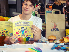 Deliveroo, LEON & Pop'n'Olly Partnership