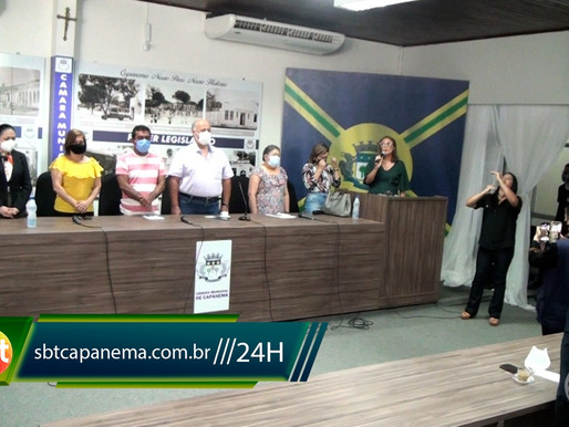 Câmara de vereadores realiza sessão solene para posse do conselho municipal de educação